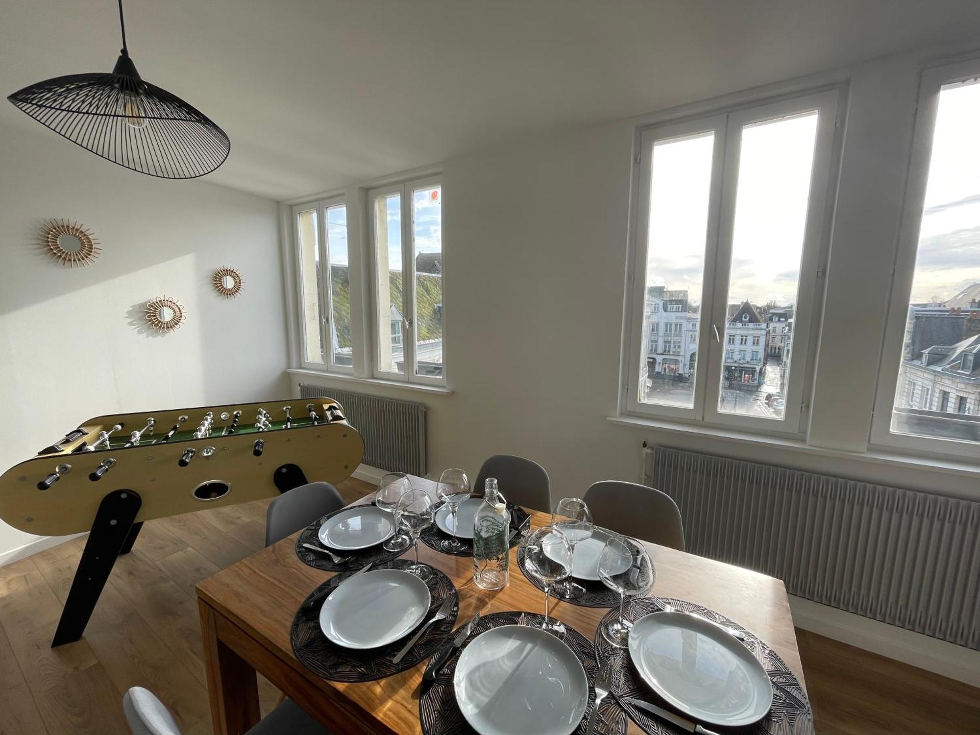 Appartement Hyper Centre-babyfoot-flechette Arras